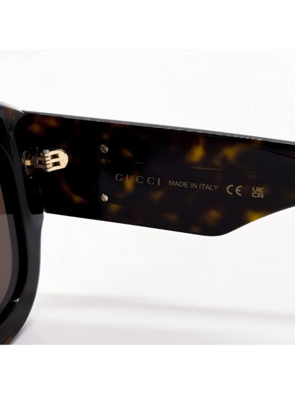 New Gucci Havana Brown Women Sunglasses GG1546S 002